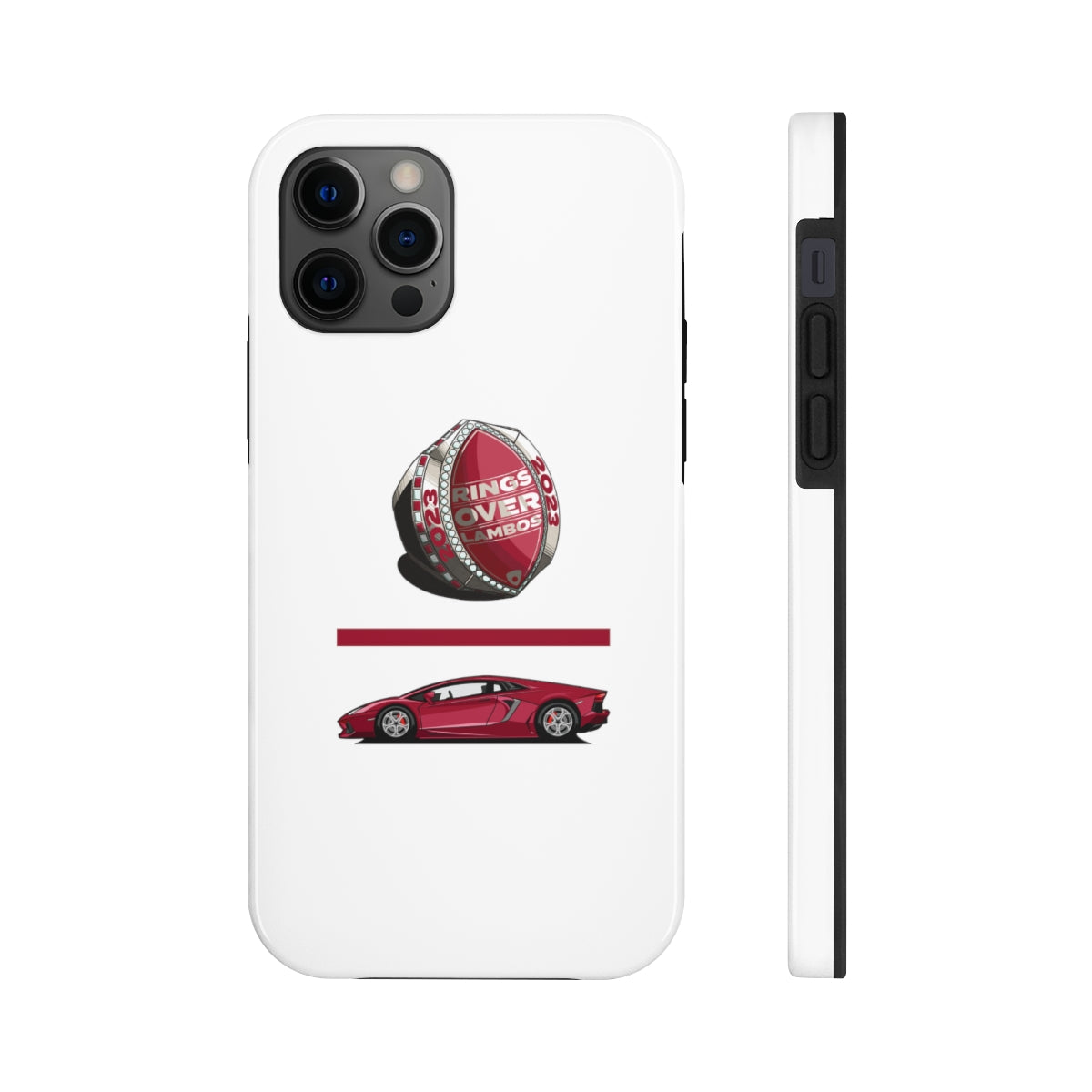 RINGS OVER LAMBOS "Equation" Tough Phone Case