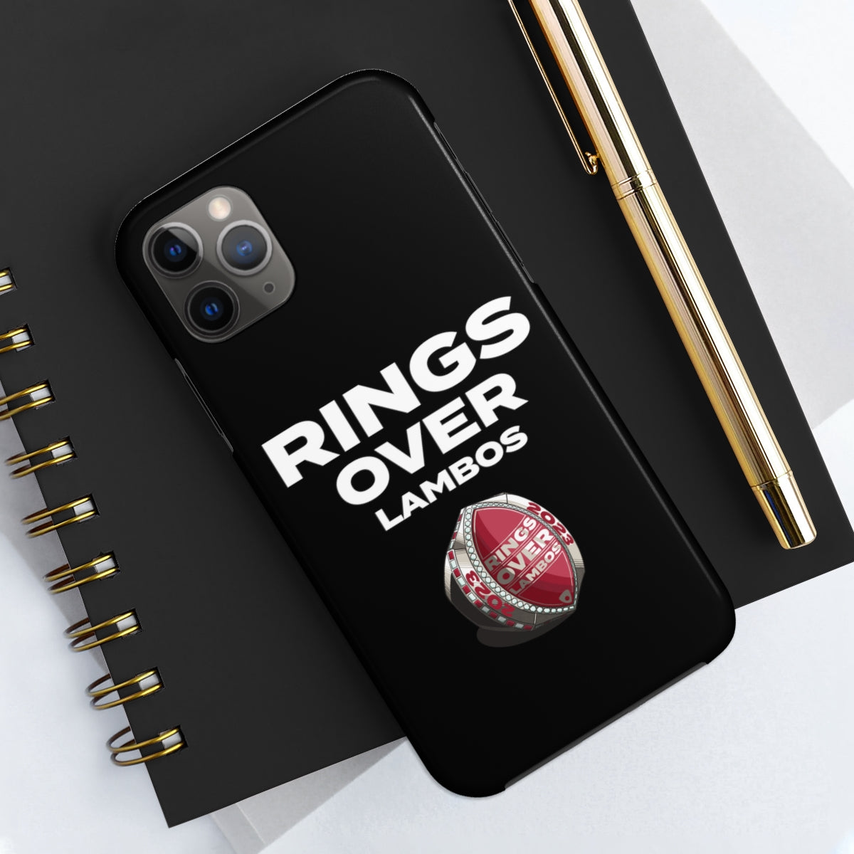 RINGS OVER LAMBOS "BIG RINGS" Tough Phone Case