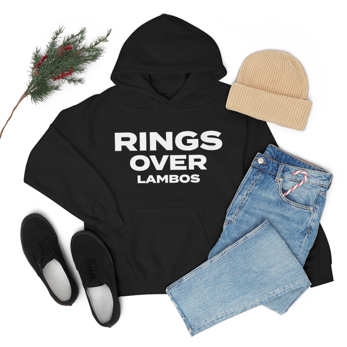 RINGS OVER LAMBOS "BIG RINGS" Hoodie