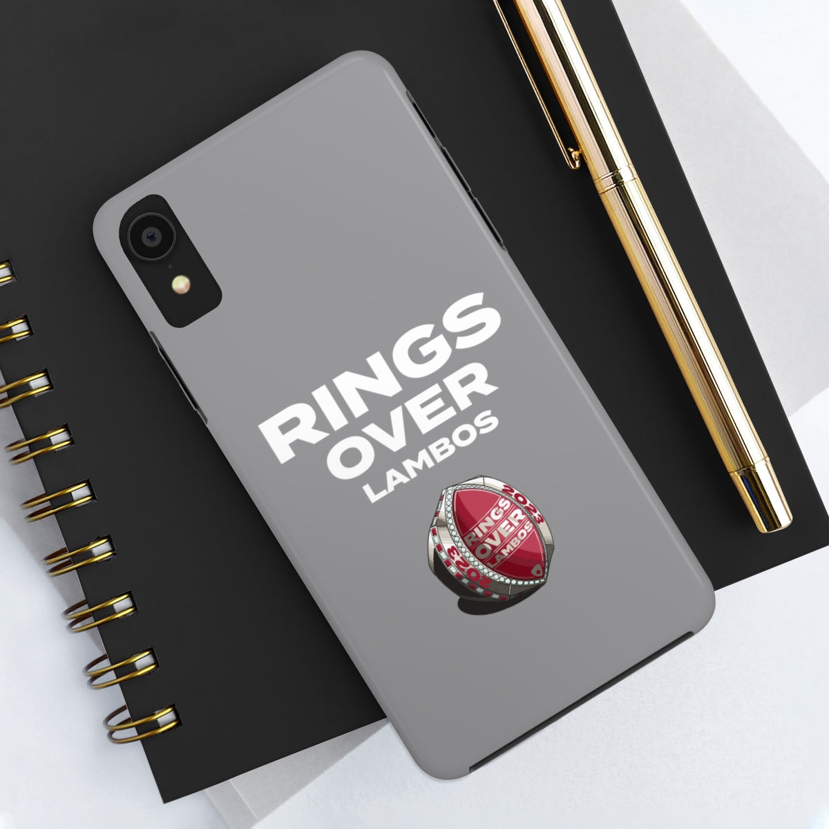 RINGS OVER LAMBOS "BIG RINGS" Tough Phone Case