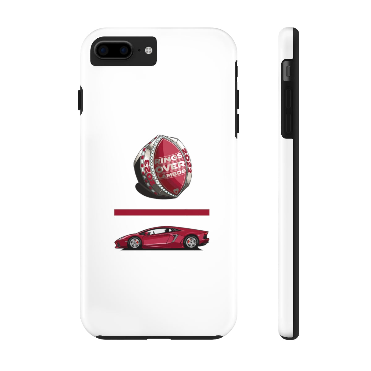 RINGS OVER LAMBOS "Equation" Tough Phone Case
