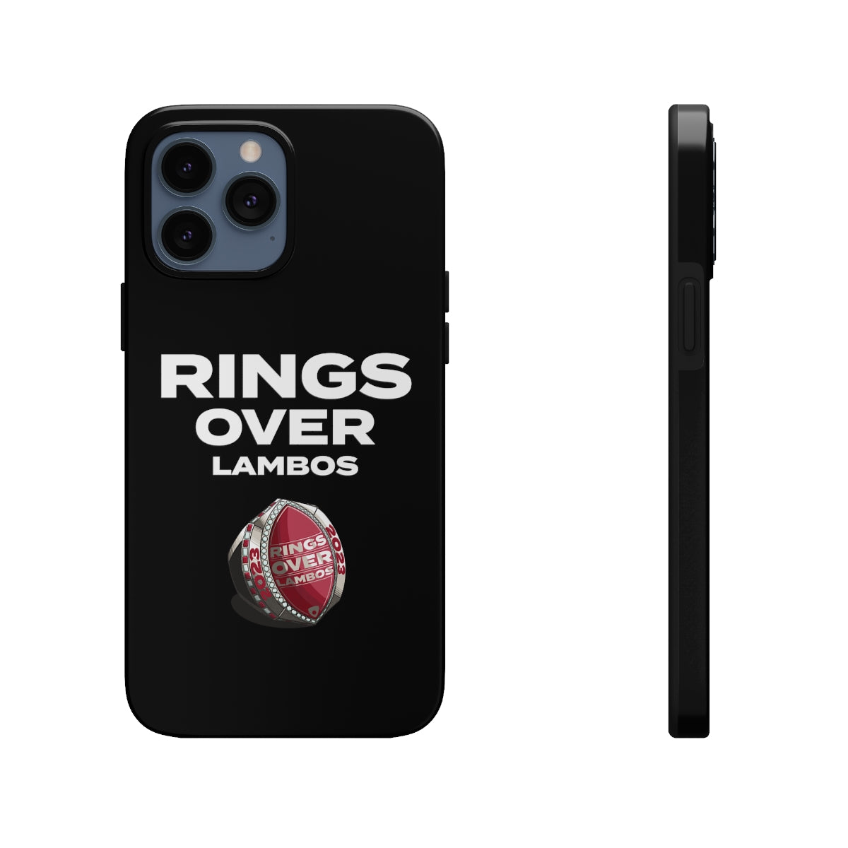 RINGS OVER LAMBOS "BIG RINGS" Tough Phone Case
