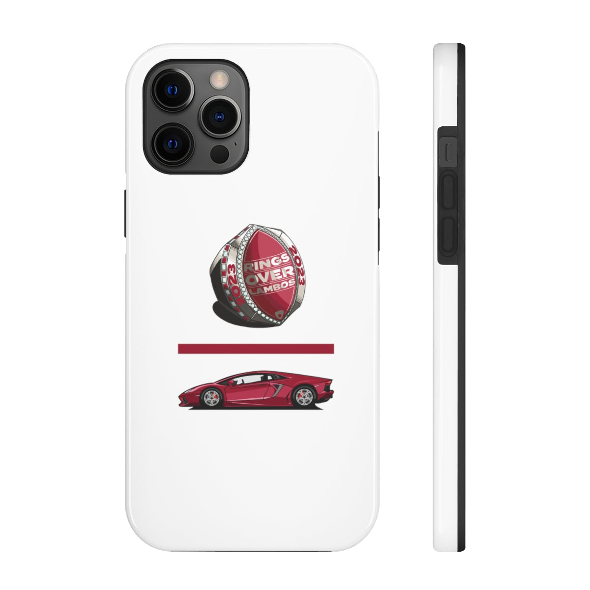 RINGS OVER LAMBOS "Equation" Tough Phone Case
