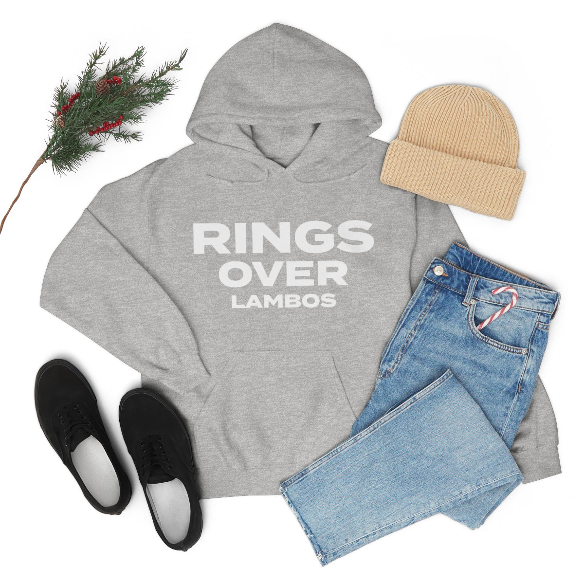 RINGS OVER LAMBOS "BIG RINGS" Hoodie