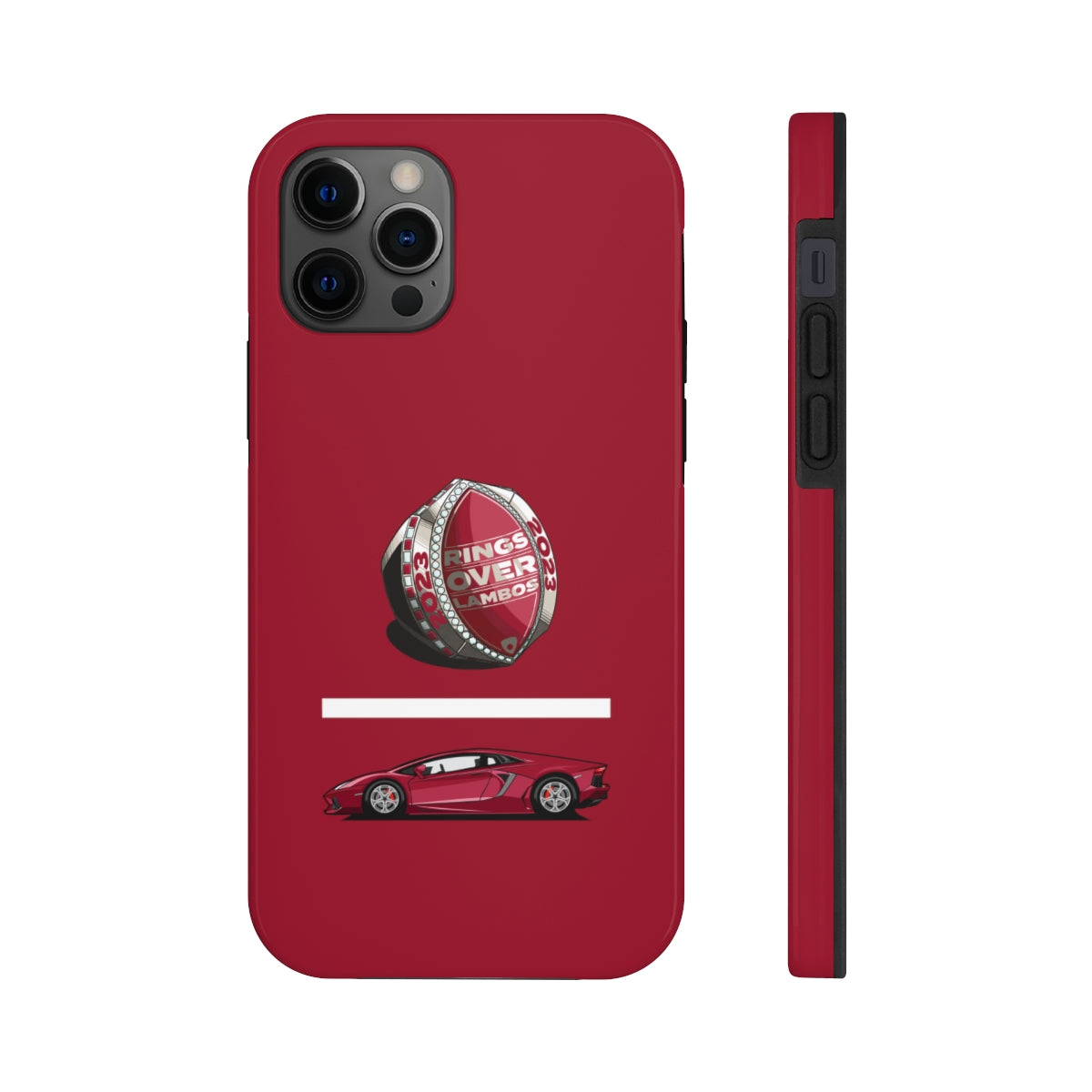 RINGS OVER LAMBOS "Equation" Tough Phone Case