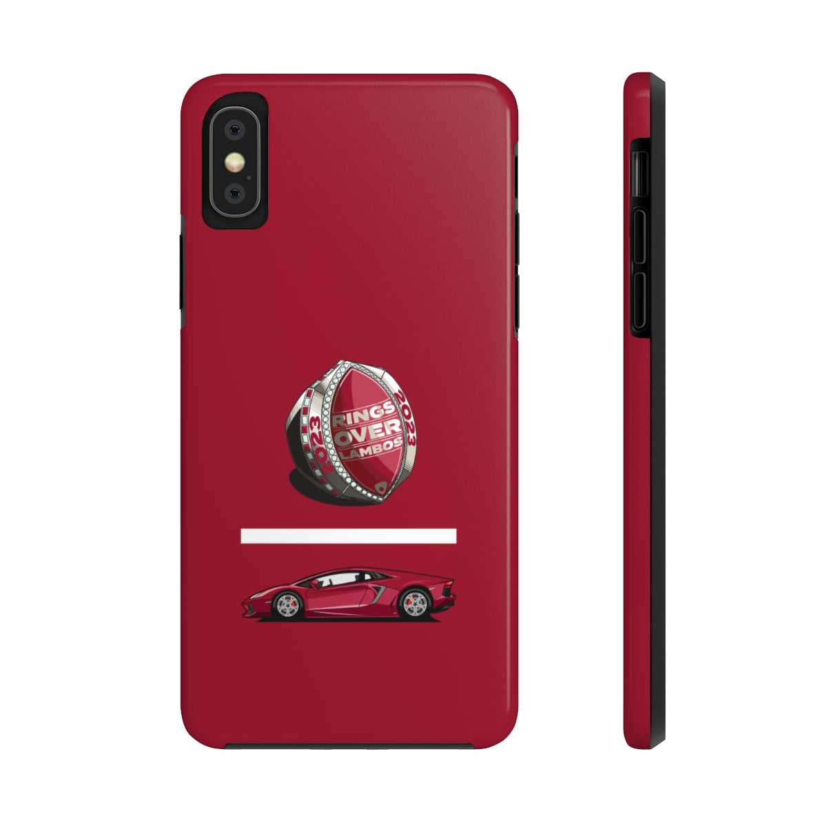 RINGS OVER LAMBOS "Equation" Tough Phone Case