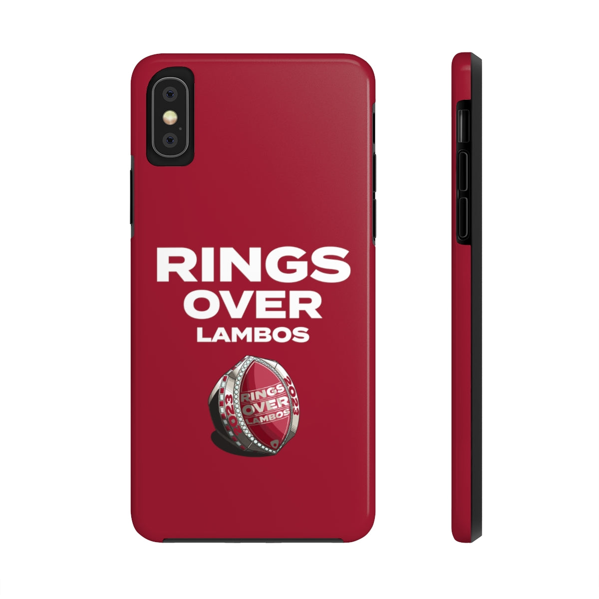 RINGS OVER LAMBOS "BIG RINGS" Tough Phone Case
