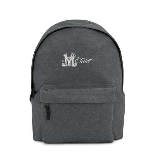 Jalen Milroe "MilTicket" Embroidered Backpack