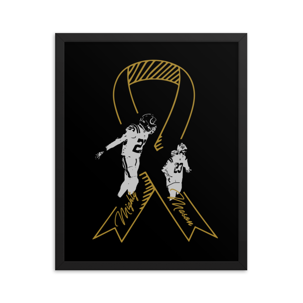 Kenny Moore "Mighty Mason" Framed poster