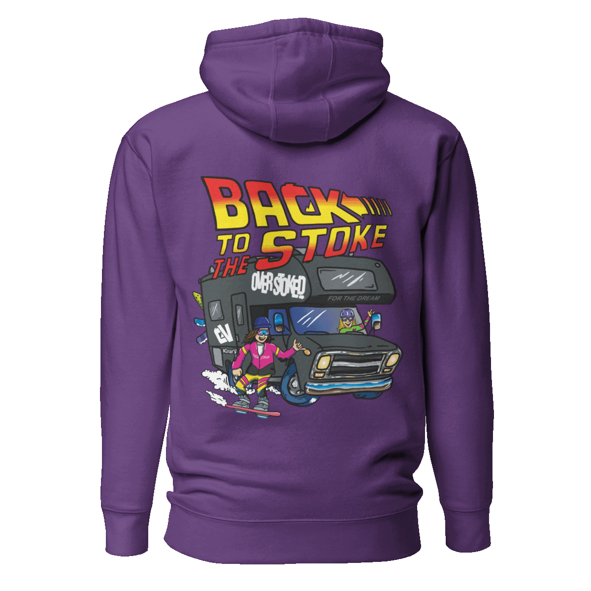 Casey Willax "Back to the Stoke" Illustration Hoodie