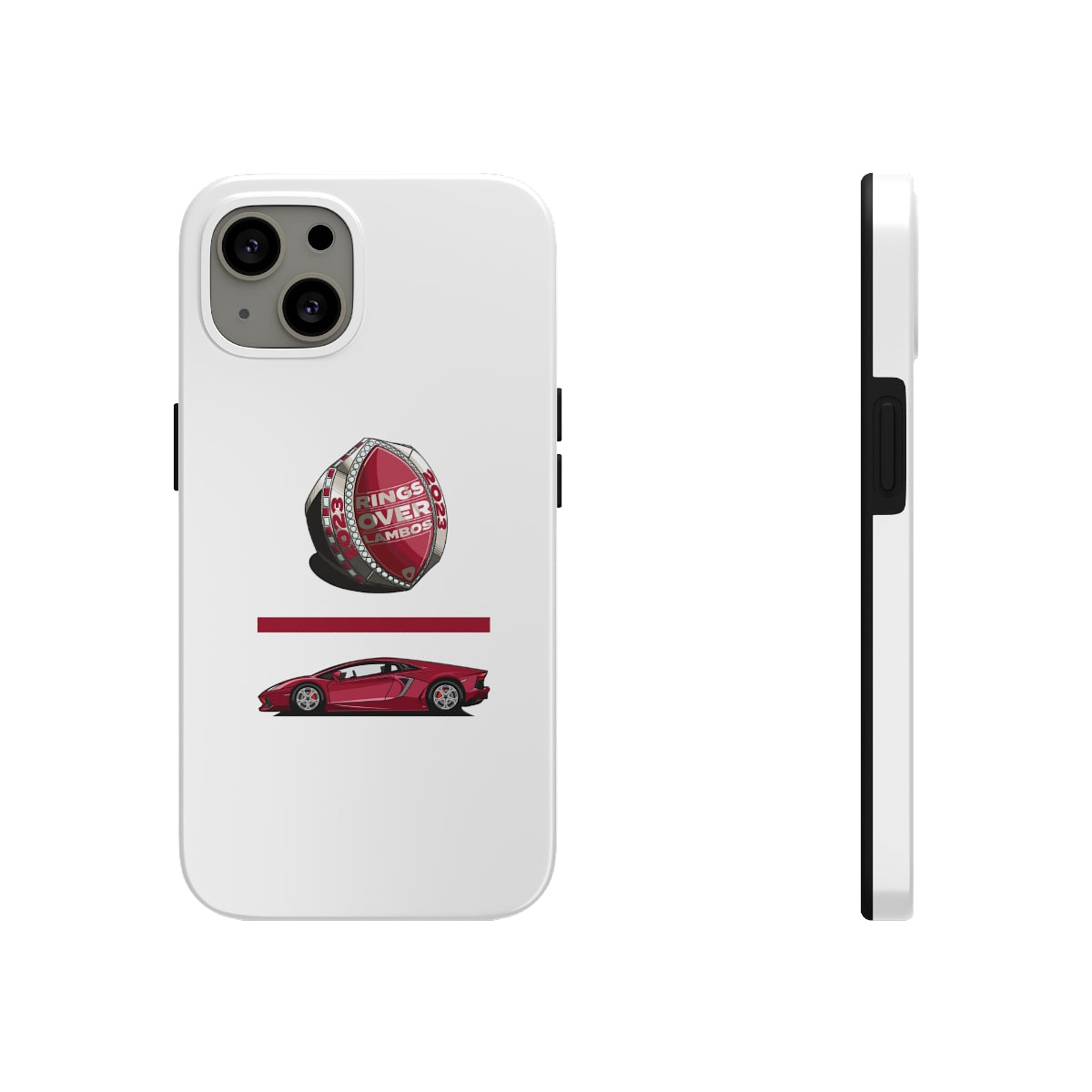 RINGS OVER LAMBOS "Equation" Tough Phone Case