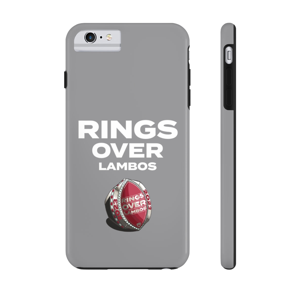 RINGS OVER LAMBOS "BIG RINGS" Tough Phone Case