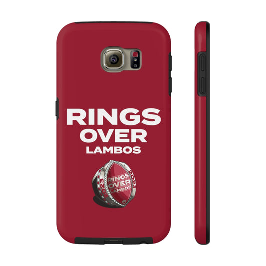 RINGS OVER LAMBOS "BIG RINGS" Tough Phone Case