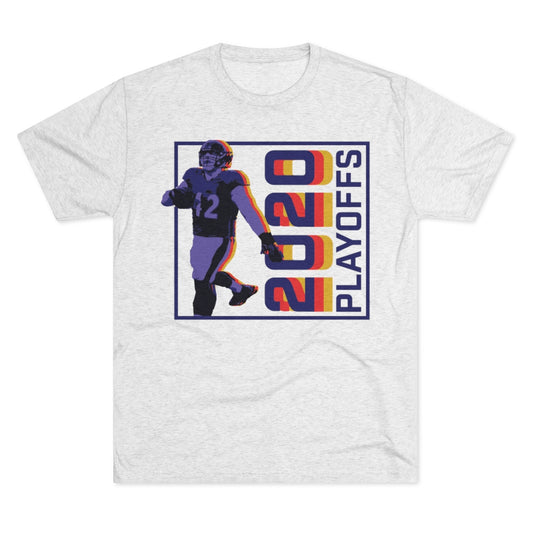 Patrick Ricard "2020 Playoffs" T-shirt White