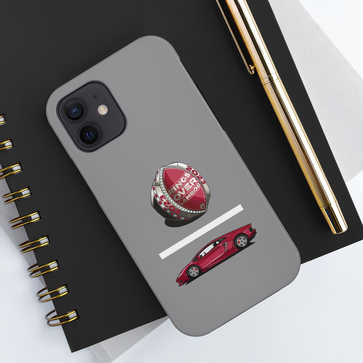 RINGS OVER LAMBOS "Equation" Tough Phone Case