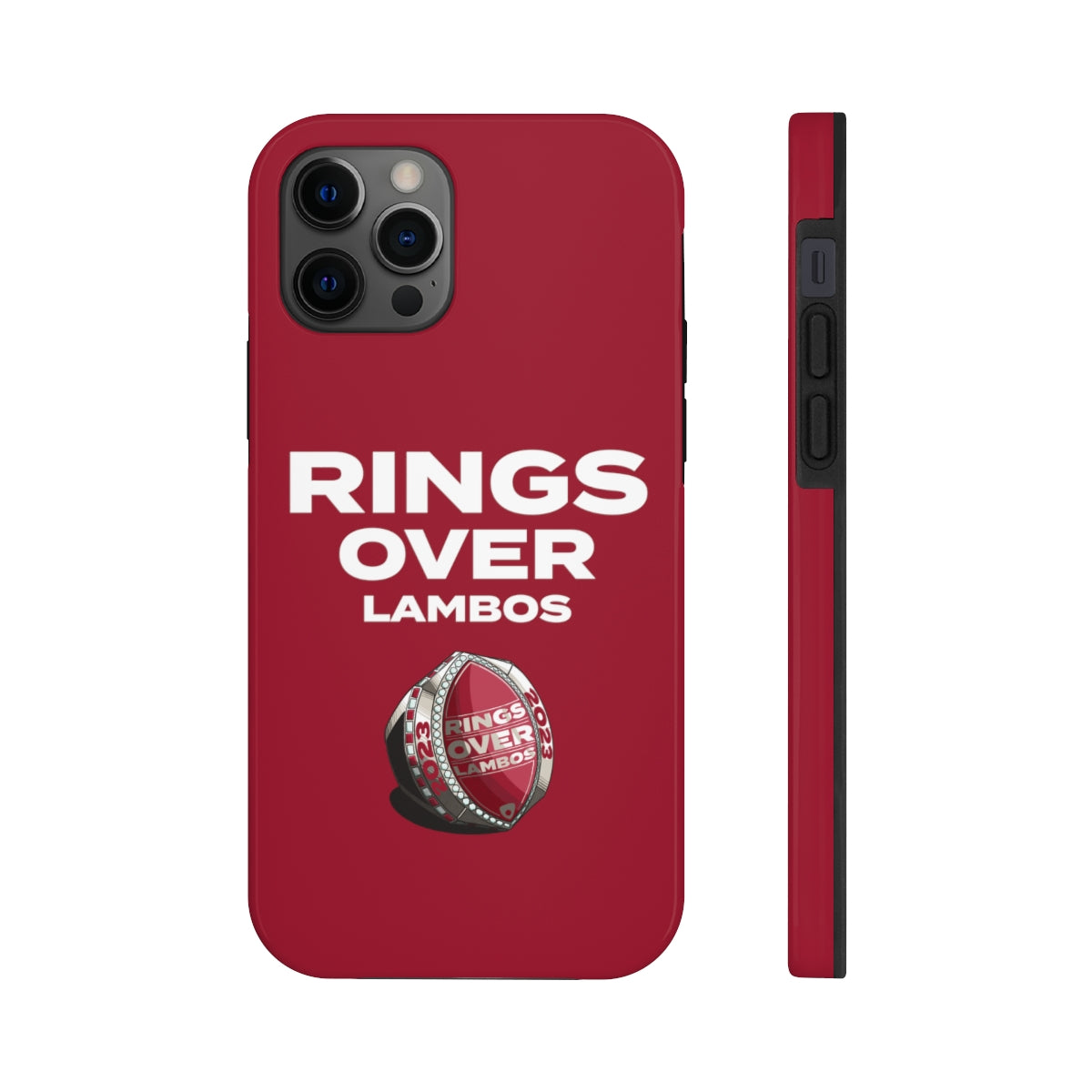 RINGS OVER LAMBOS "BIG RINGS" Tough Phone Case