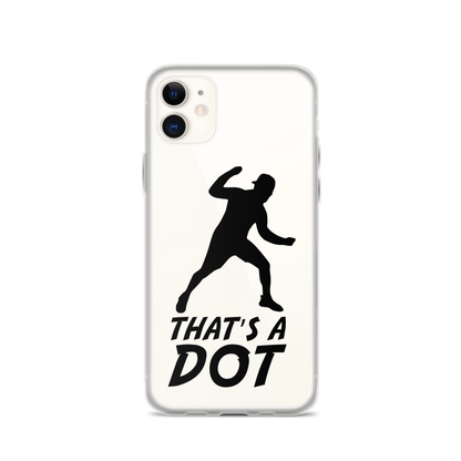 Zach Lewis "That's a Dot" iPhone Case
