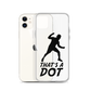 Zach Lewis "That's a Dot" iPhone Case