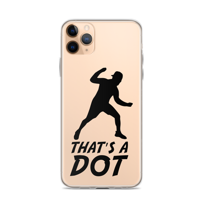Zach Lewis "That's a Dot" iPhone Case