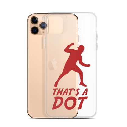 Zach Lewis "That's a Dot" iPhone Case