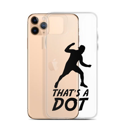 Zach Lewis "That's a Dot" iPhone Case