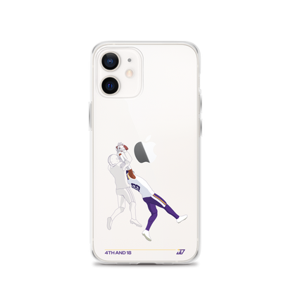 Justin Jefferson "4th and 18" iPhone Case