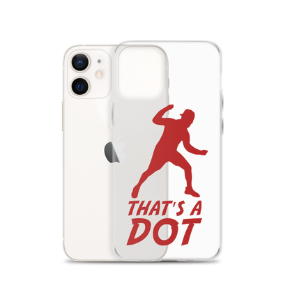 Zach Lewis "That's a Dot" iPhone Case