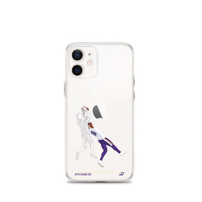 Justin Jefferson "4th and 18" iPhone Case