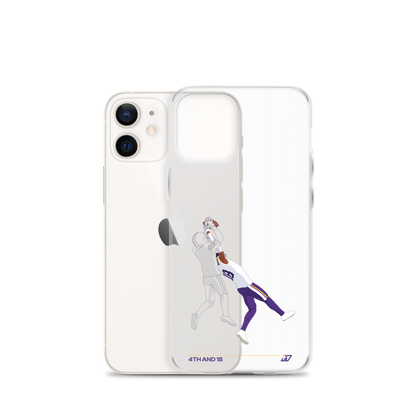 Justin Jefferson "4th and 18" iPhone Case