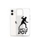 Zach Lewis "That's a Dot" iPhone Case