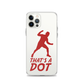Zach Lewis "That's a Dot" iPhone Case