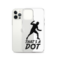 Zach Lewis "That's a Dot" iPhone Case