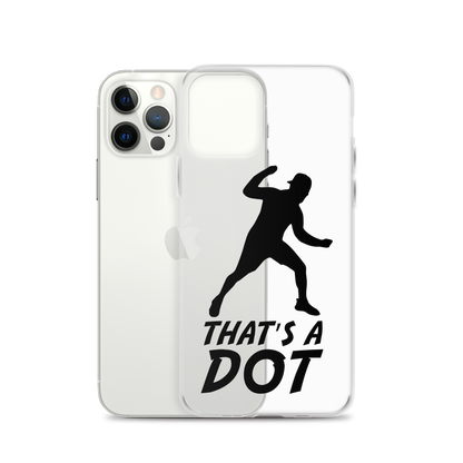 Zach Lewis "That's a Dot" iPhone Case