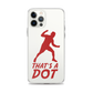 Zach Lewis "That's a Dot" iPhone Case
