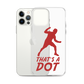 Zach Lewis "That's a Dot" iPhone Case