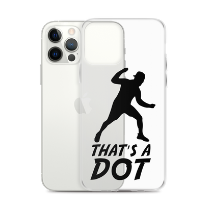 Zach Lewis "That's a Dot" iPhone Case