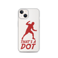 Zach Lewis "That's a Dot" iPhone Case