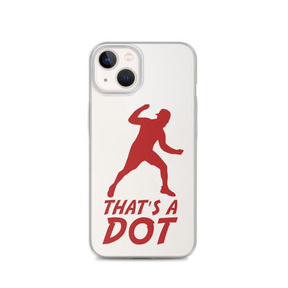 Zach Lewis "That's a Dot" iPhone Case