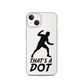 Zach Lewis "That's a Dot" iPhone Case