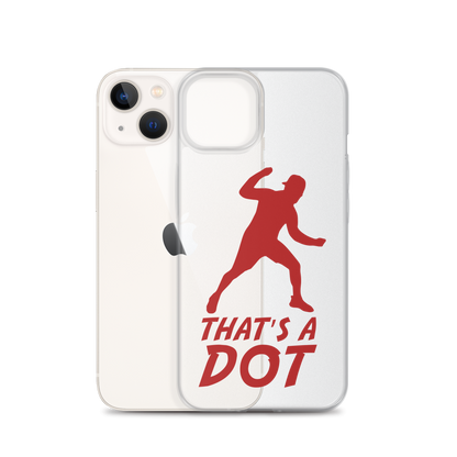 Zach Lewis "That's a Dot" iPhone Case