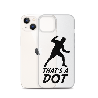 Zach Lewis "That's a Dot" iPhone Case