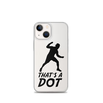 Zach Lewis "That's a Dot" iPhone Case