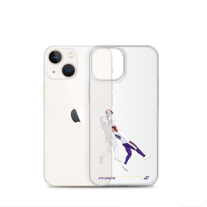 Justin Jefferson "4th and 18" iPhone Case