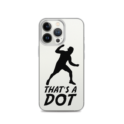 Zach Lewis "That's a Dot" iPhone Case
