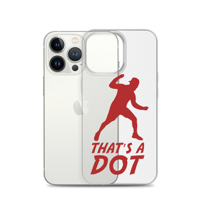 Zach Lewis "That's a Dot" iPhone Case