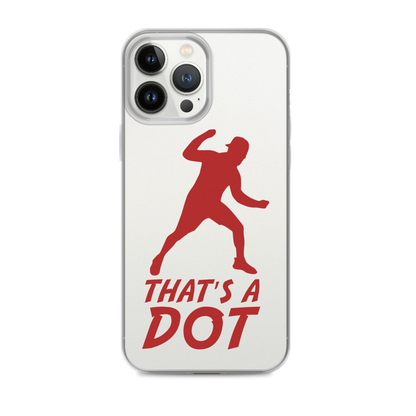 Zach Lewis "That's a Dot" iPhone Case