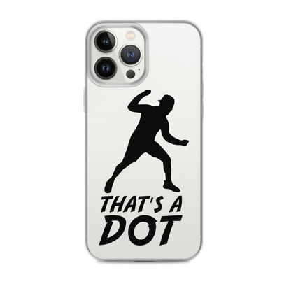 Zach Lewis "That's a Dot" iPhone Case