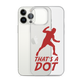 Zach Lewis "That's a Dot" iPhone Case