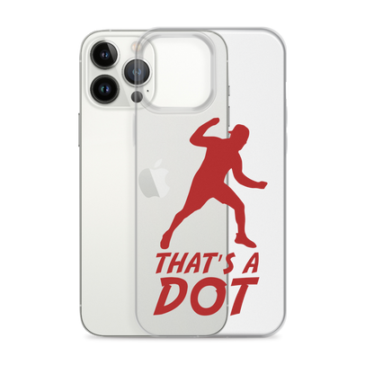 Zach Lewis "That's a Dot" iPhone Case