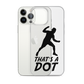 Zach Lewis "That's a Dot" iPhone Case